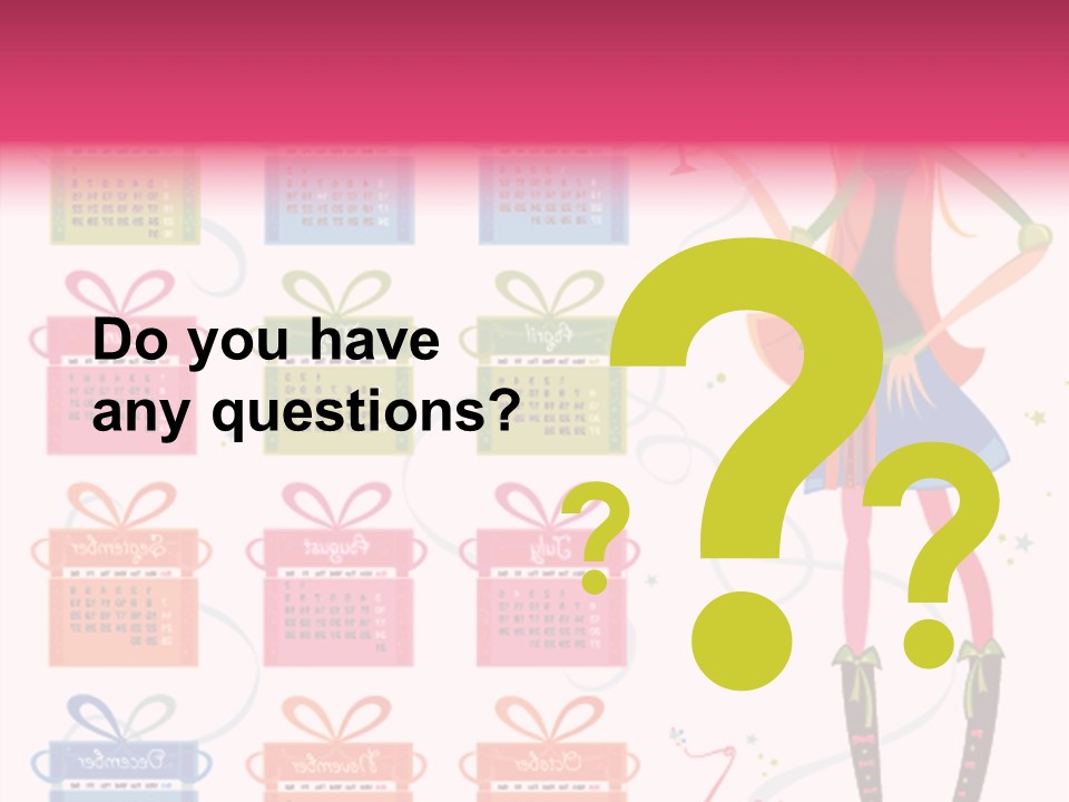 Character Season Year PowerPoint Template