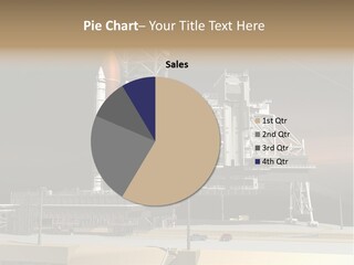 Shape Rocket Stratosphere PowerPoint Template