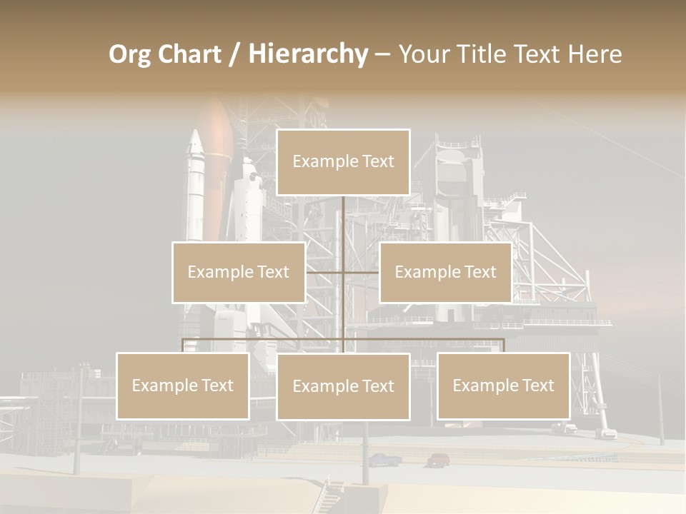 Shape Rocket Stratosphere PowerPoint Template