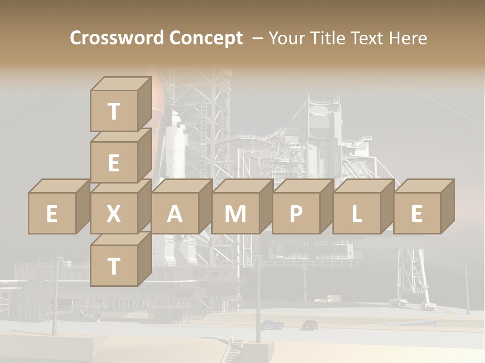 Shape Rocket Stratosphere PowerPoint Template