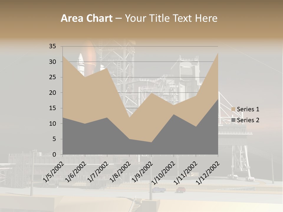 Shape Rocket Stratosphere PowerPoint Template