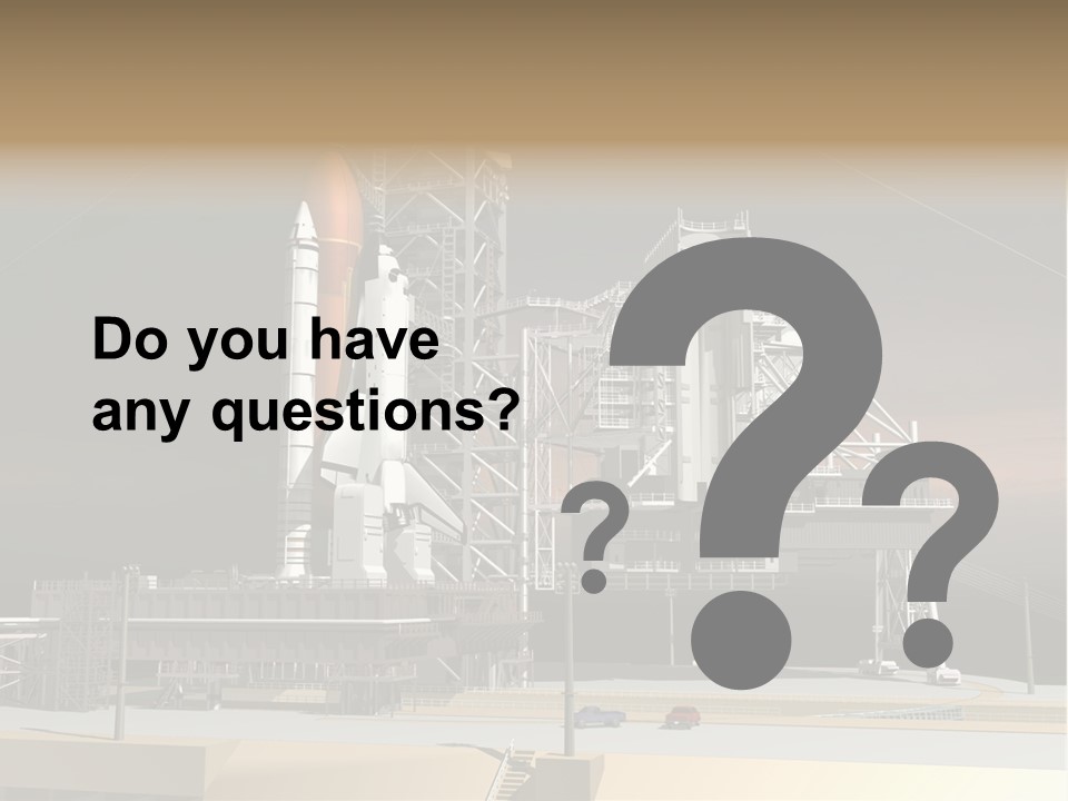 Shape Rocket Stratosphere PowerPoint Template