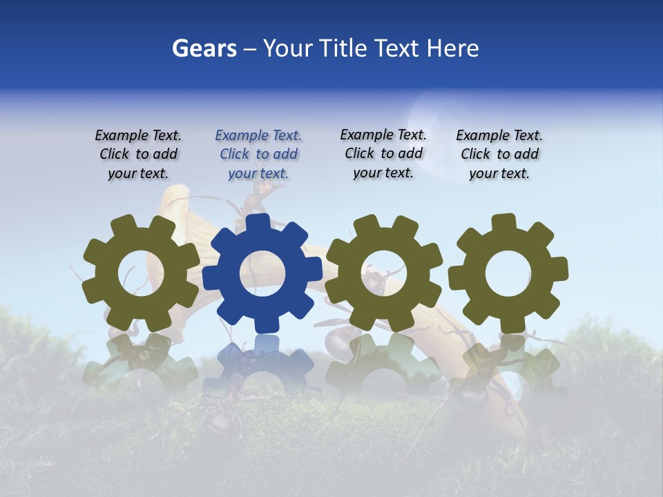 Moon Spaceman Ejection PowerPoint Template