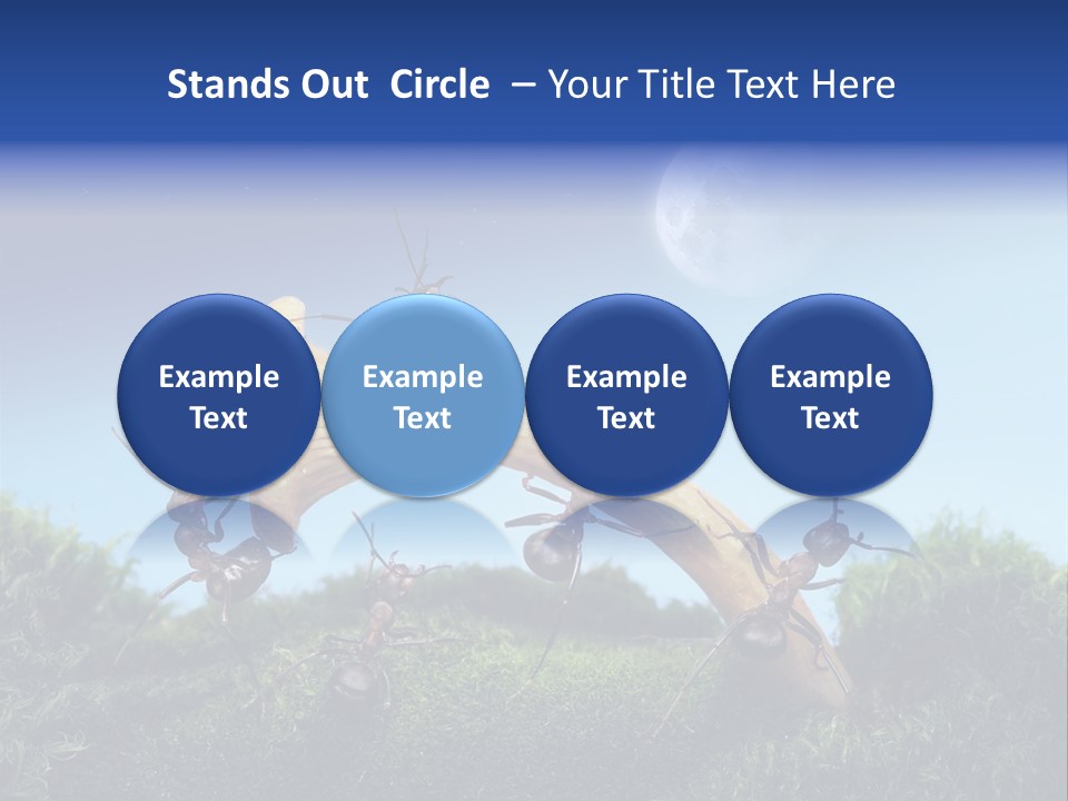 Moon Spaceman Ejection PowerPoint Template