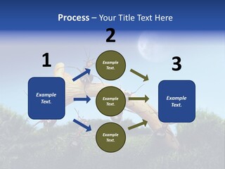 Moon Spaceman Ejection PowerPoint Template