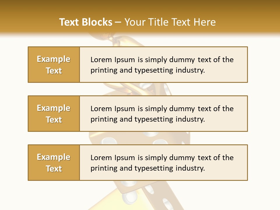 Risk Conceptual Render PowerPoint Template