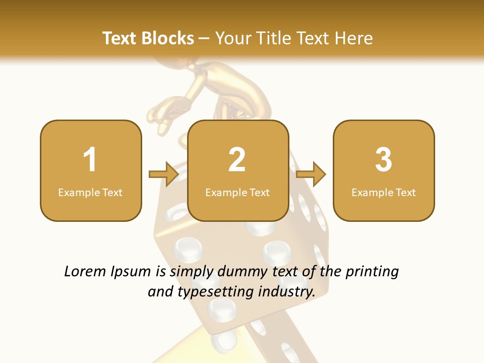 Risk Conceptual Render PowerPoint Template