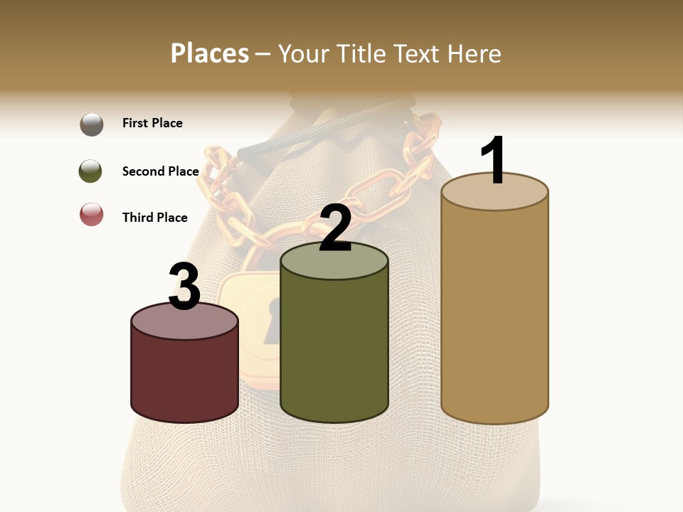 Key Chain Banking PowerPoint Template