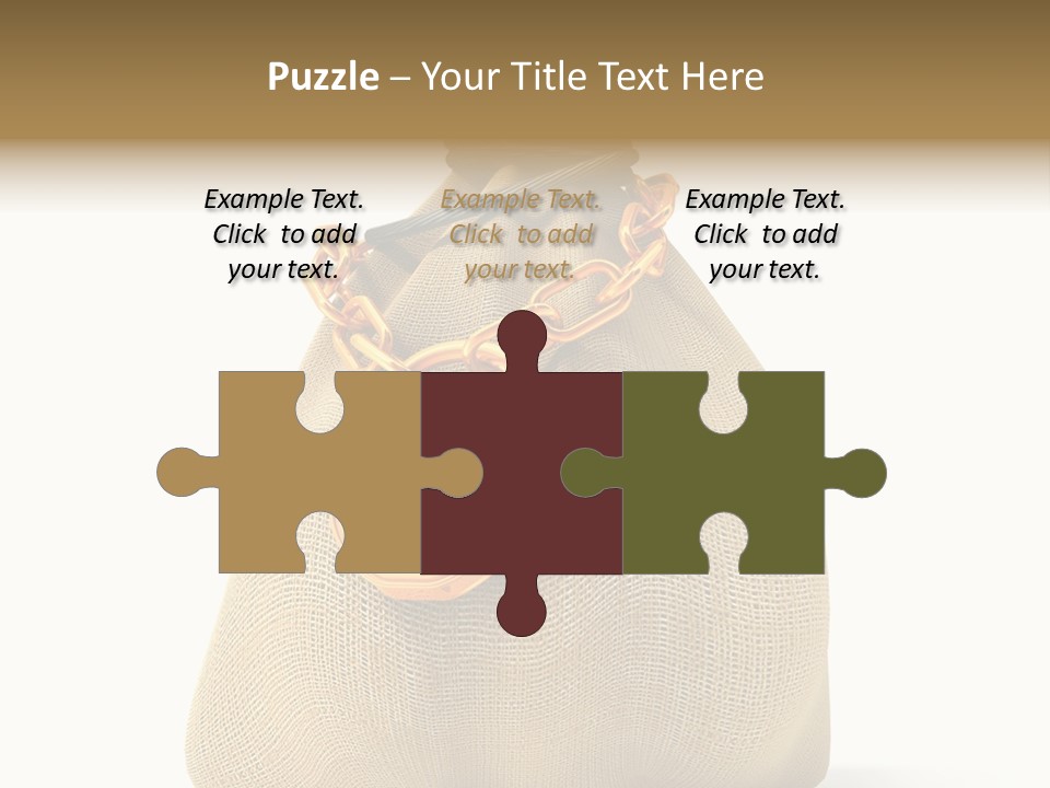 Key Chain Banking PowerPoint Template