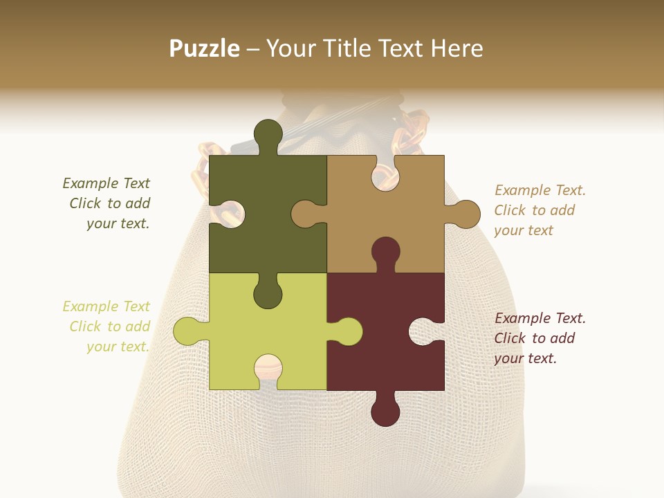 Key Chain Banking PowerPoint Template