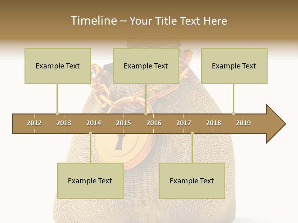 Key Chain Banking PowerPoint Template