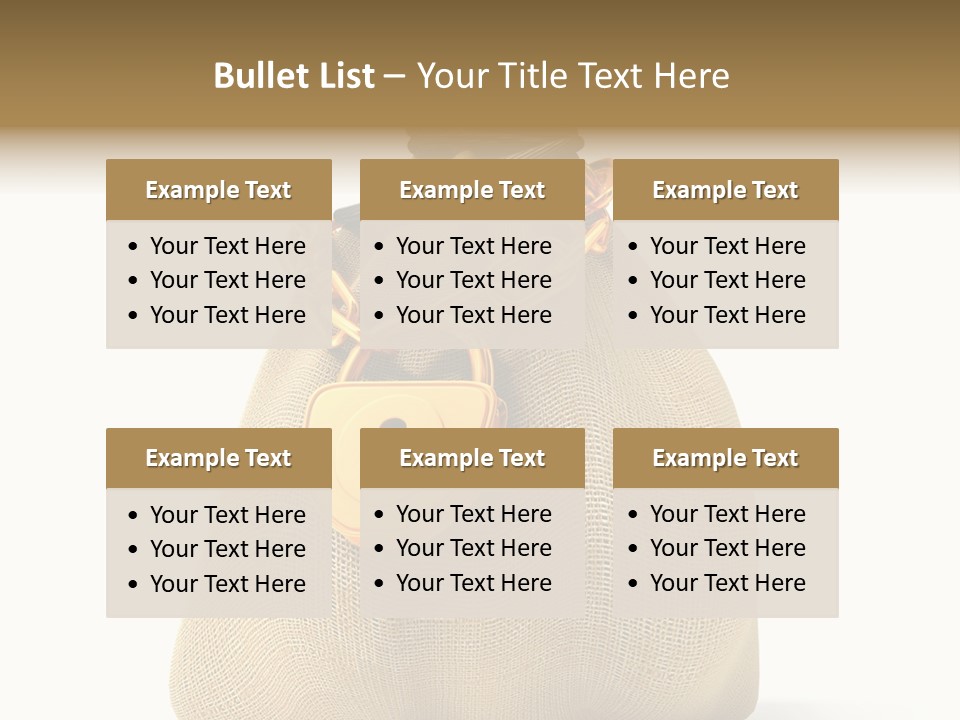 Key Chain Banking PowerPoint Template