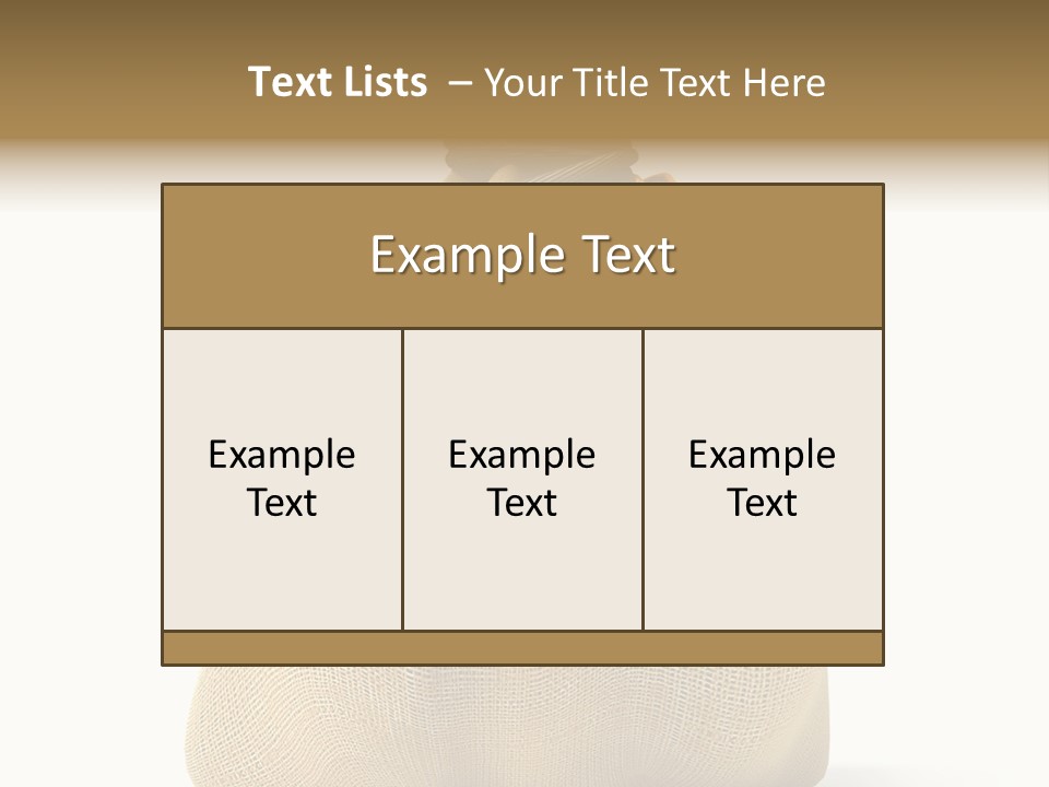 Key Chain Banking PowerPoint Template