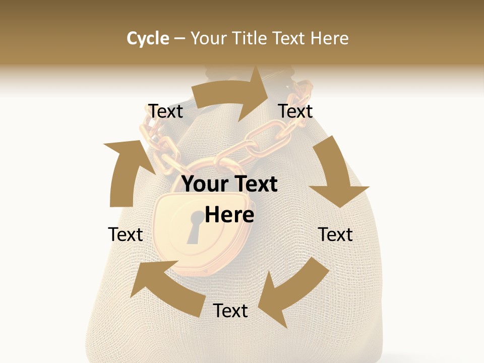 Key Chain Banking PowerPoint Template
