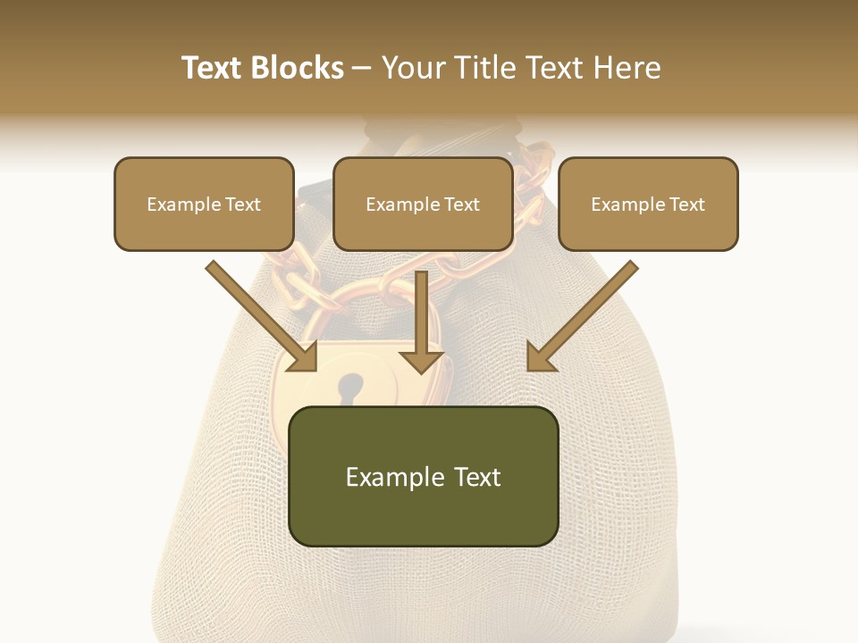 Key Chain Banking PowerPoint Template
