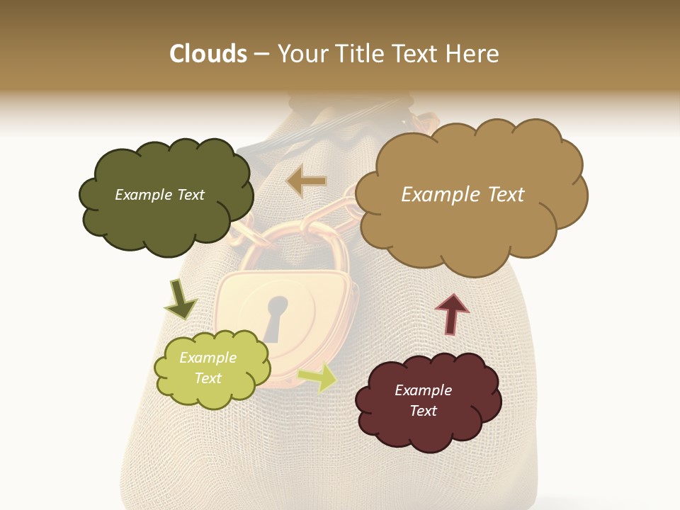 Key Chain Banking PowerPoint Template