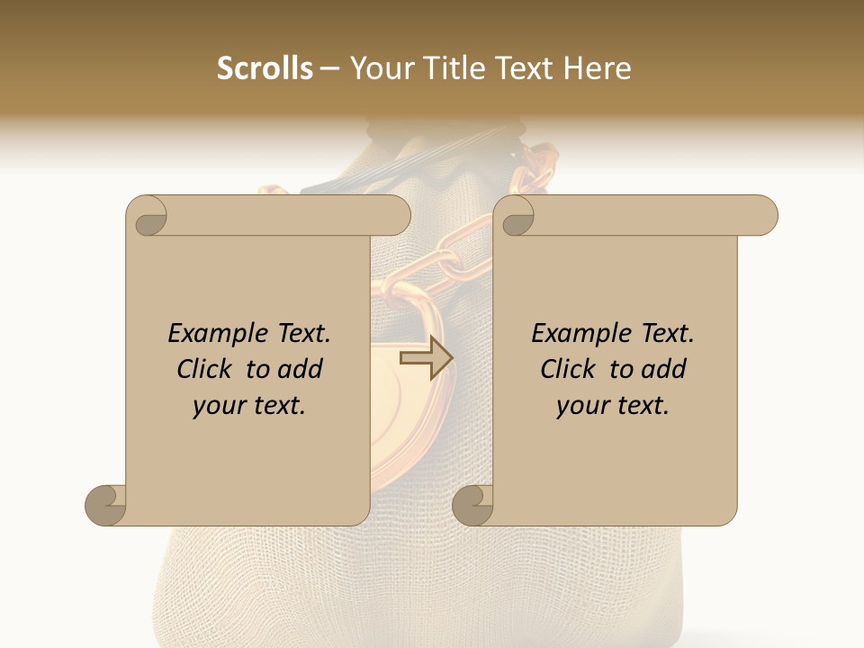 Key Chain Banking PowerPoint Template
