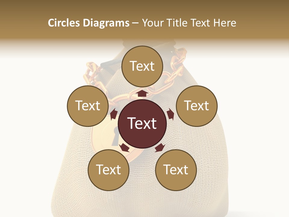 Key Chain Banking PowerPoint Template