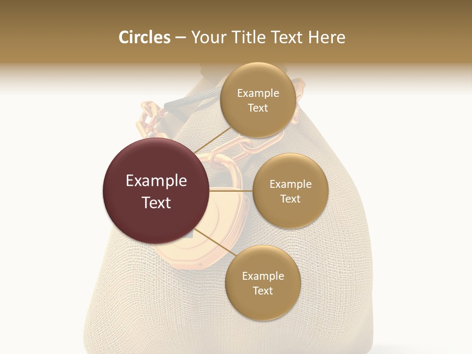Key Chain Banking PowerPoint Template