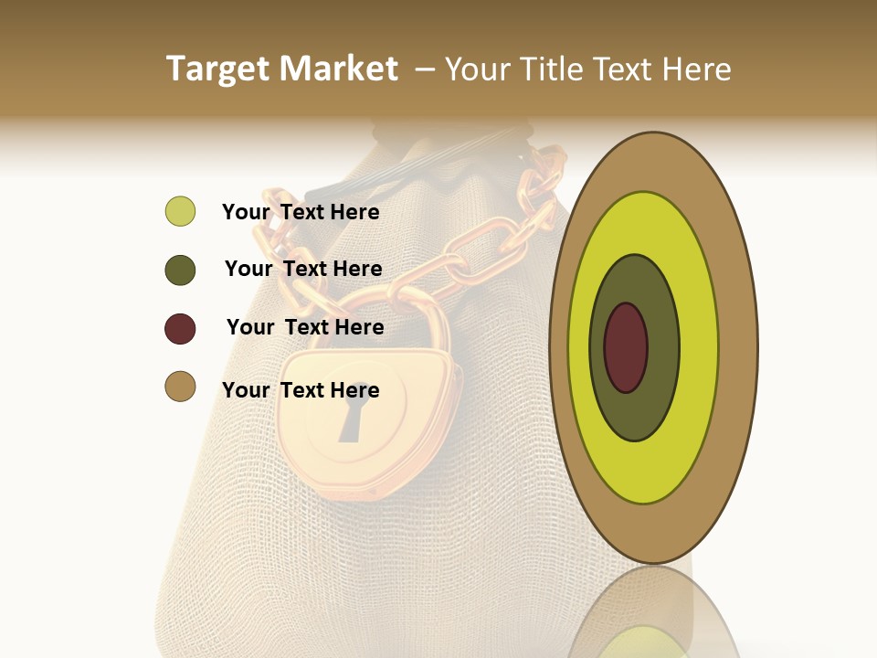 Key Chain Banking PowerPoint Template