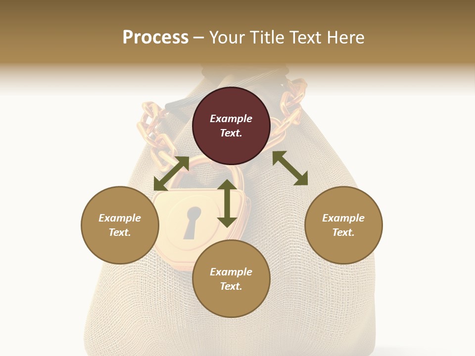 Key Chain Banking PowerPoint Template
