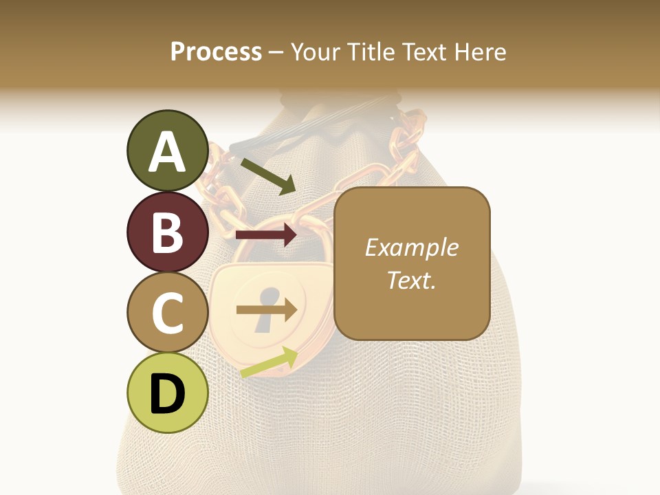 Key Chain Banking PowerPoint Template