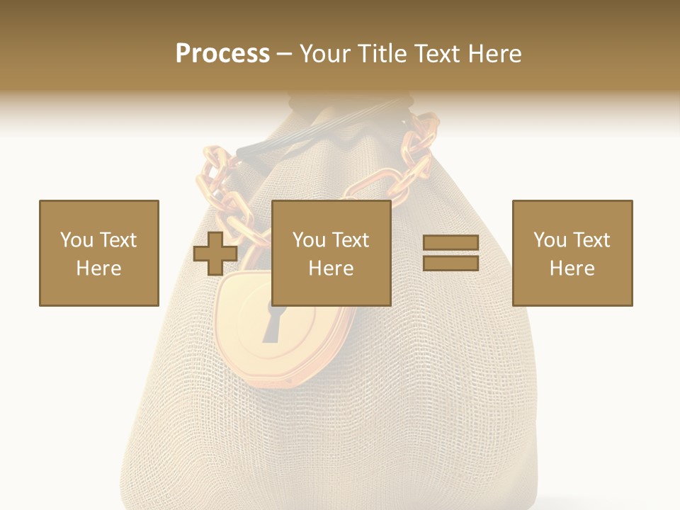Key Chain Banking PowerPoint Template
