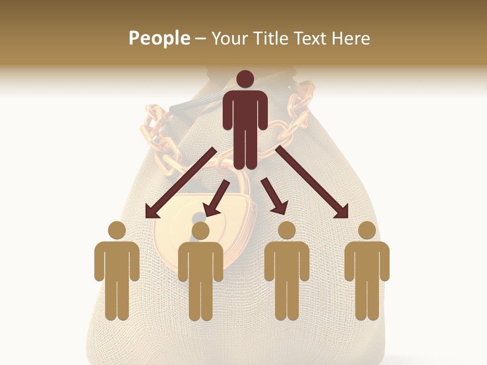 Key Chain Banking PowerPoint Template