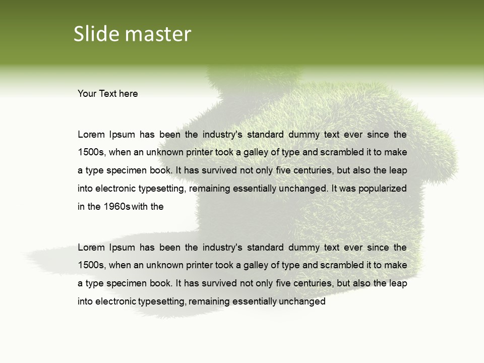 Healthy Housing Sale PowerPoint Template