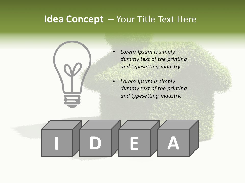 Healthy Housing Sale PowerPoint Template