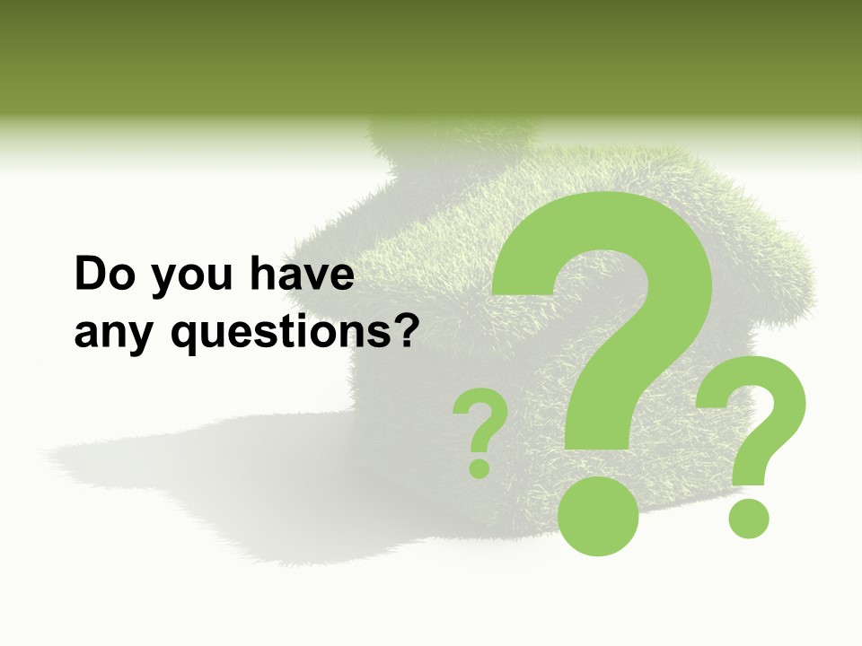 Healthy Housing Sale PowerPoint Template