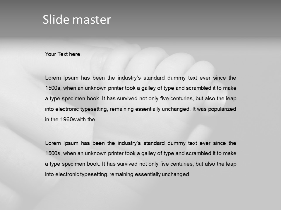 Protection Innocence Safety PowerPoint Template