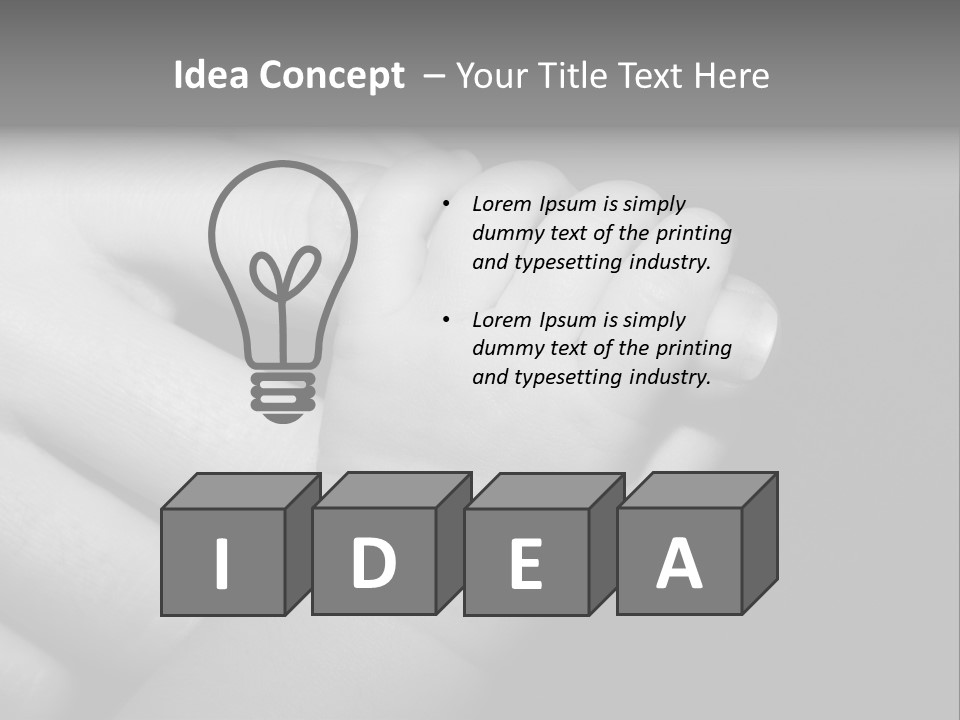Protection Innocence Safety PowerPoint Template