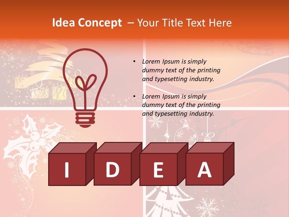 Texture Drawing Illustration PowerPoint Template