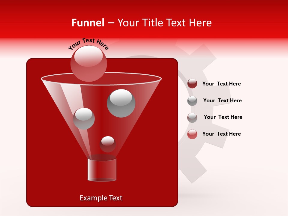 A Man Running Through A Gear Wheel With The Word Name Of Presentation On It PowerPoint Template