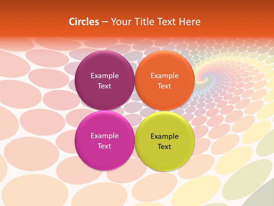 Celebration Abstract Backdrop PowerPoint Template