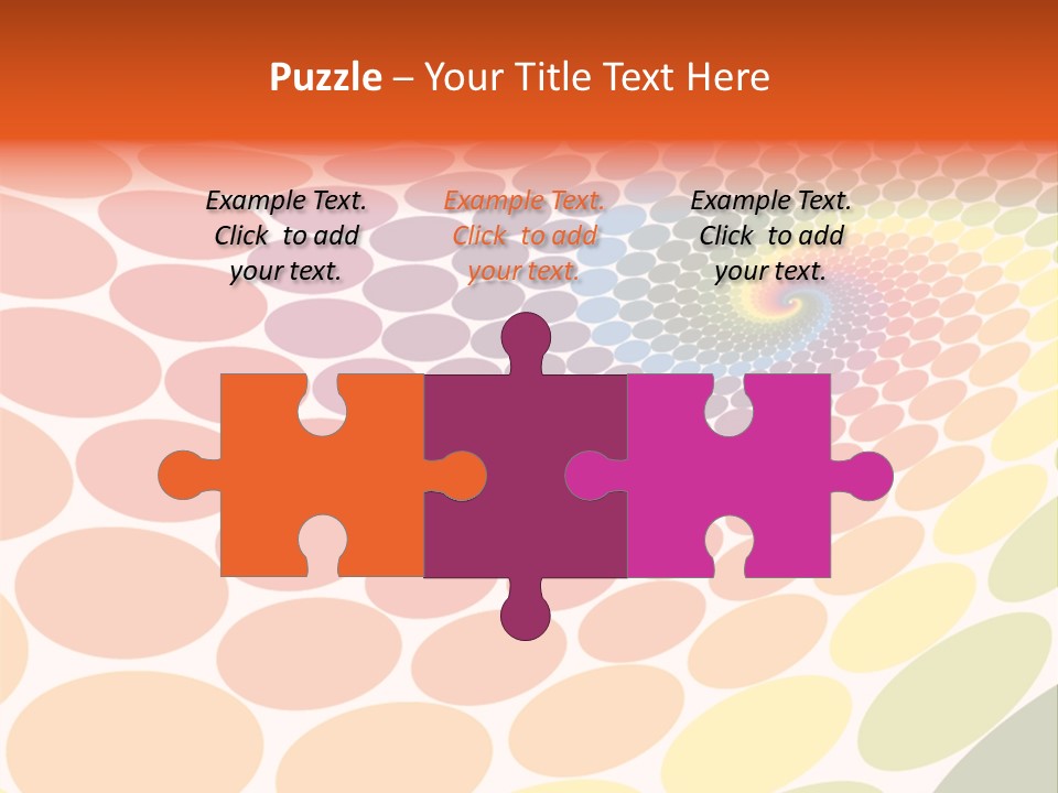 Celebration Abstract Backdrop PowerPoint Template