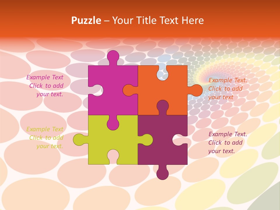 Celebration Abstract Backdrop PowerPoint Template