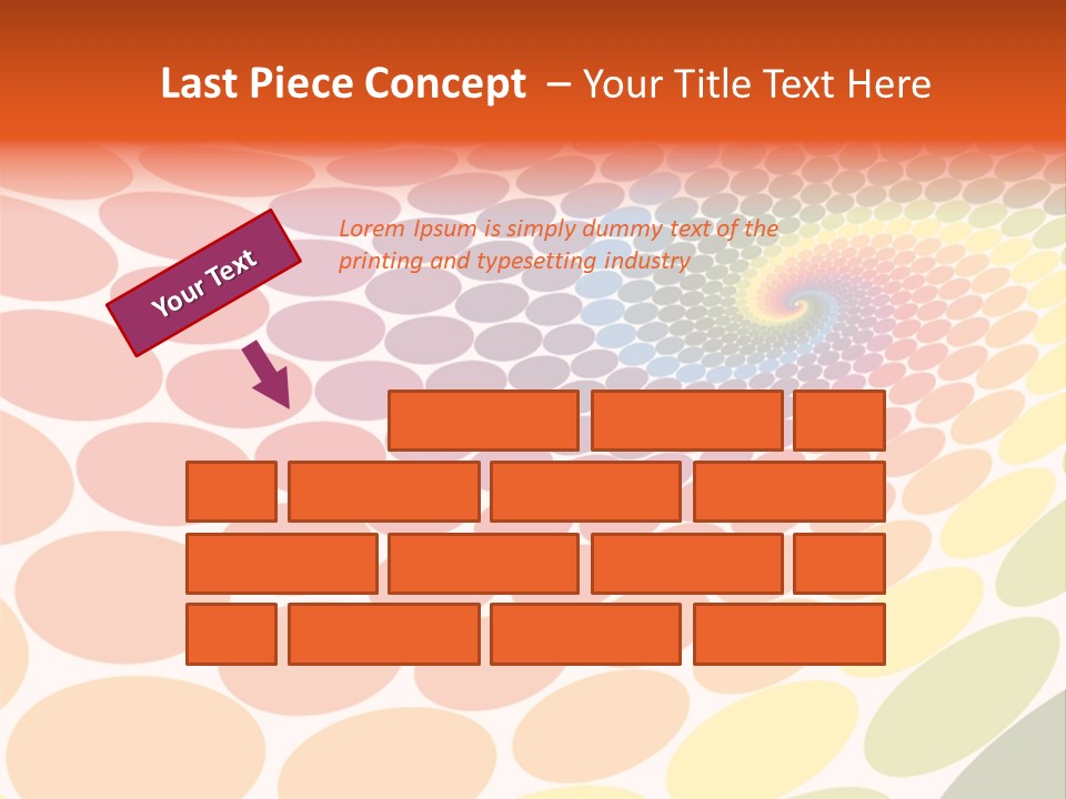 Celebration Abstract Backdrop PowerPoint Template