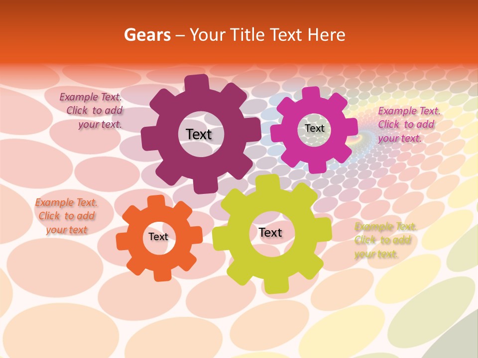 Celebration Abstract Backdrop PowerPoint Template