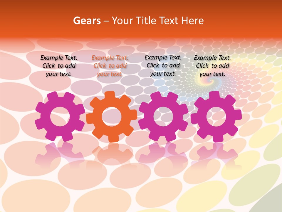 Celebration Abstract Backdrop PowerPoint Template