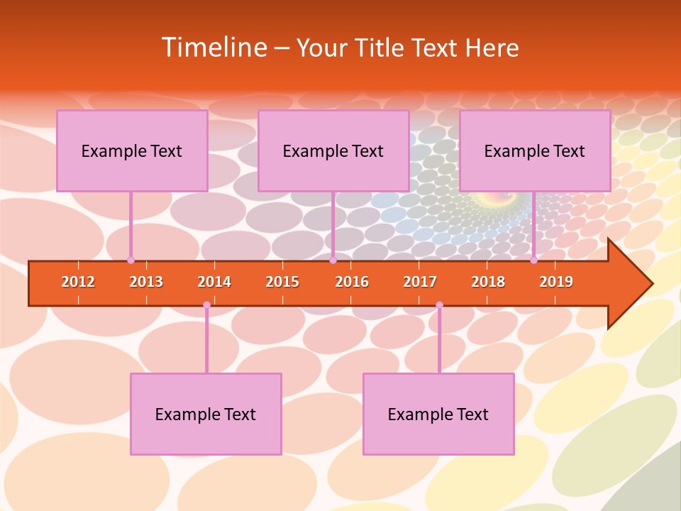 Celebration Abstract Backdrop PowerPoint Template