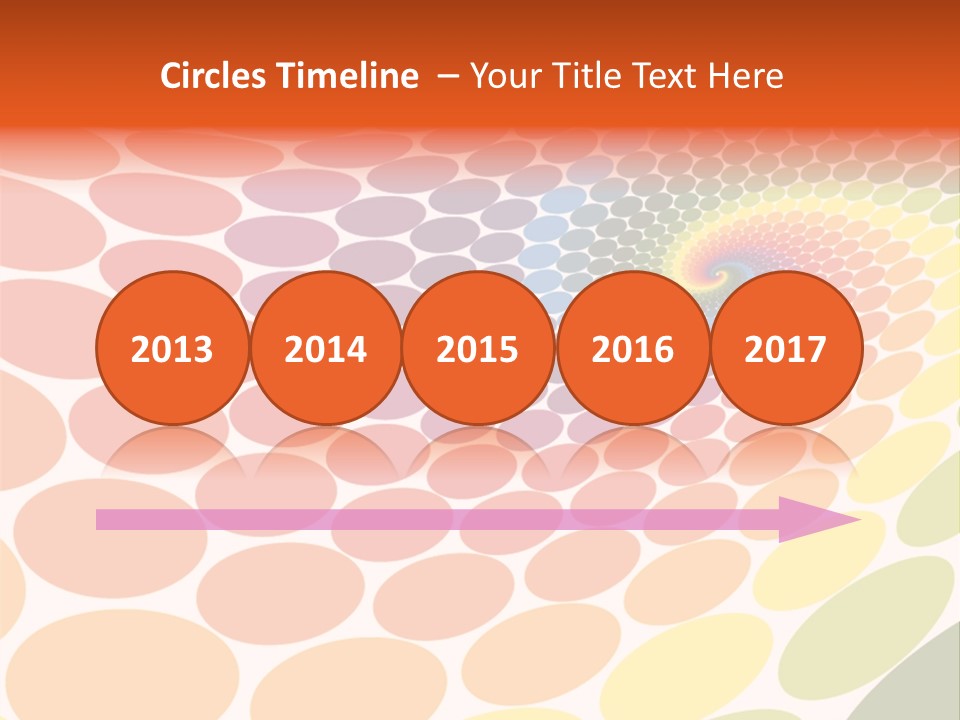 Celebration Abstract Backdrop PowerPoint Template