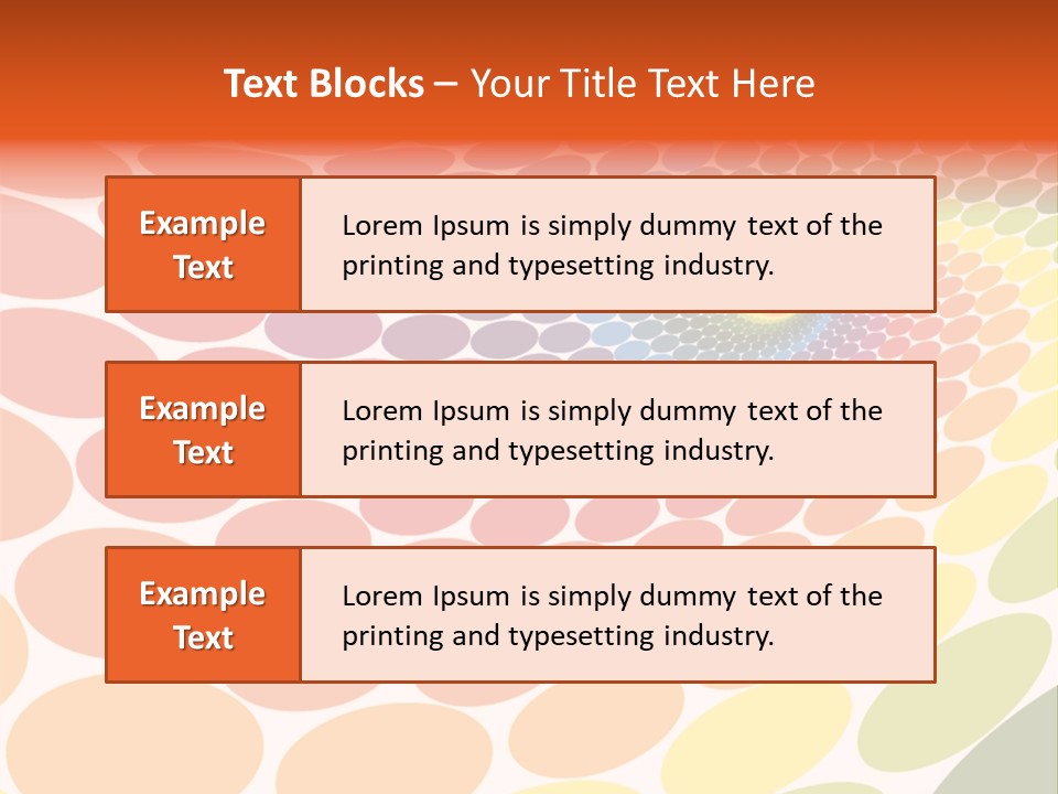 Celebration Abstract Backdrop PowerPoint Template