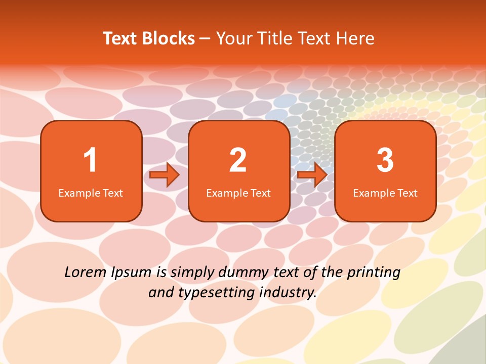 Celebration Abstract Backdrop PowerPoint Template