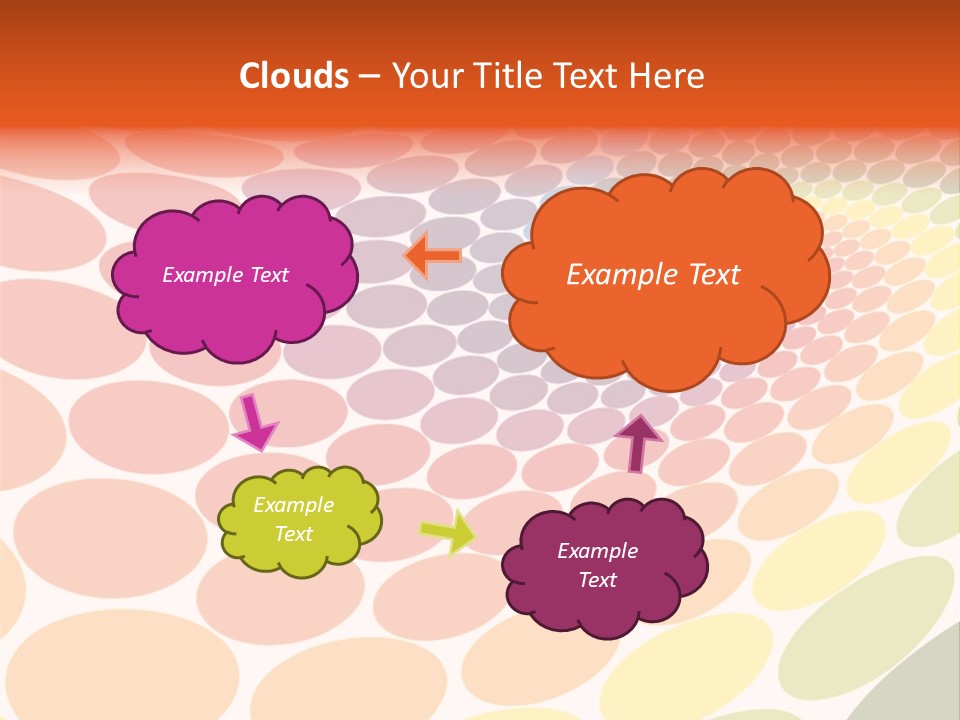 Celebration Abstract Backdrop PowerPoint Template