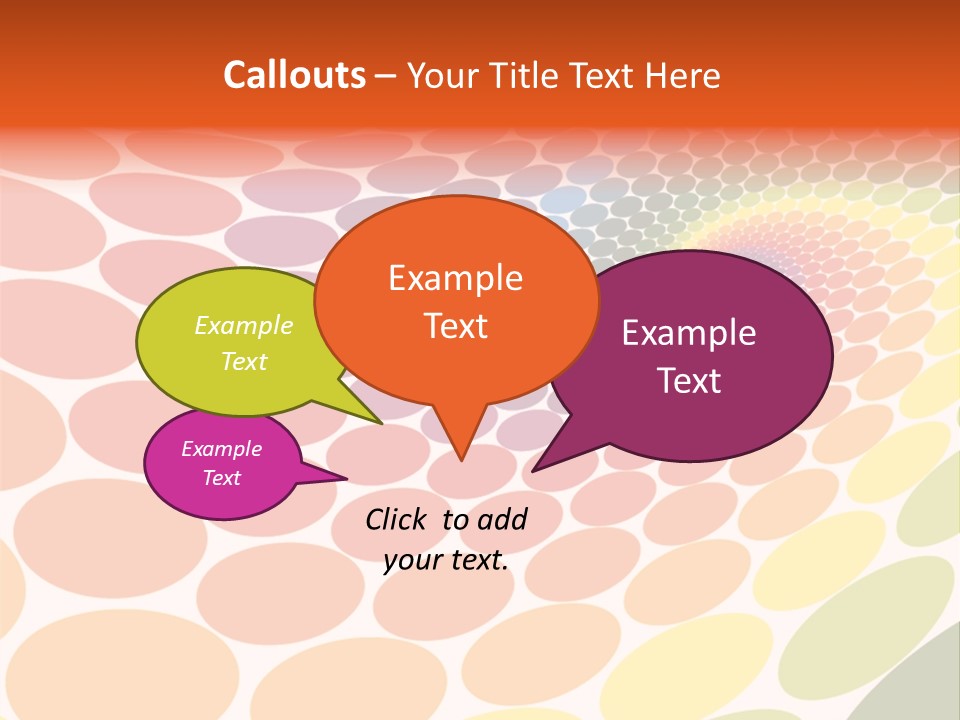 Celebration Abstract Backdrop PowerPoint Template