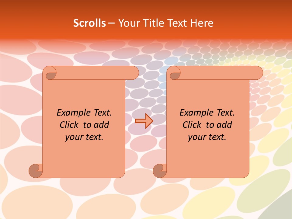 Celebration Abstract Backdrop PowerPoint Template