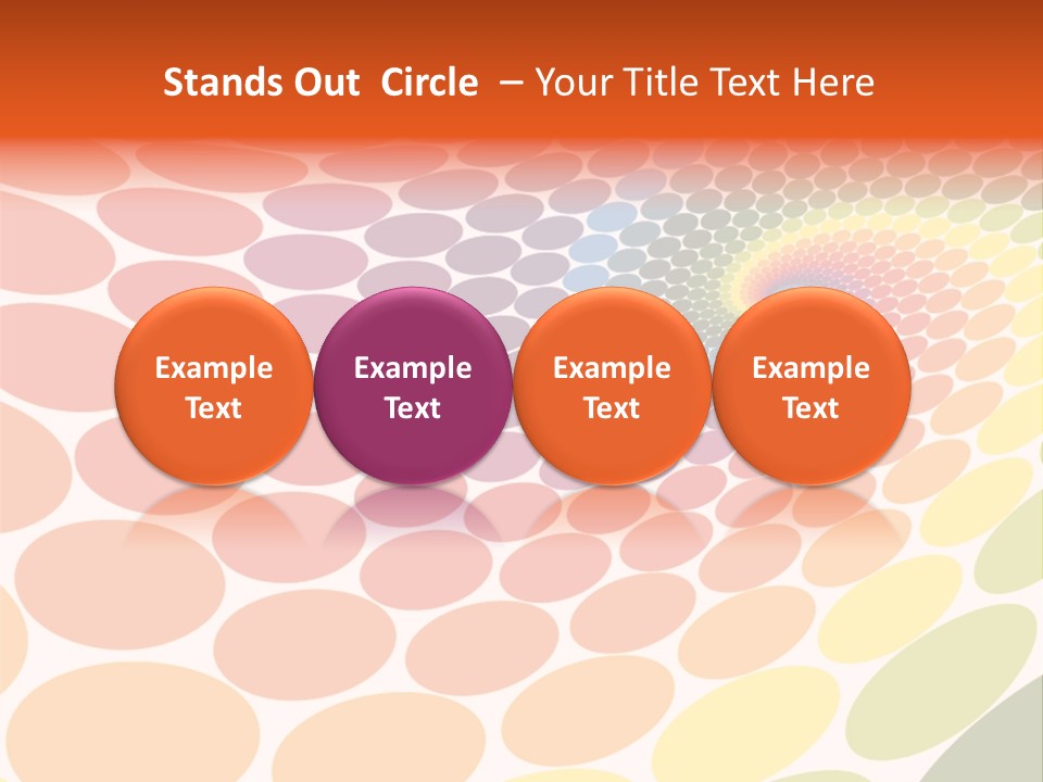 Celebration Abstract Backdrop PowerPoint Template