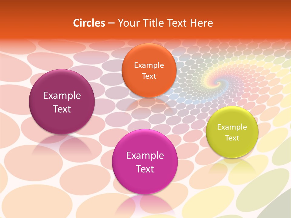 Celebration Abstract Backdrop PowerPoint Template